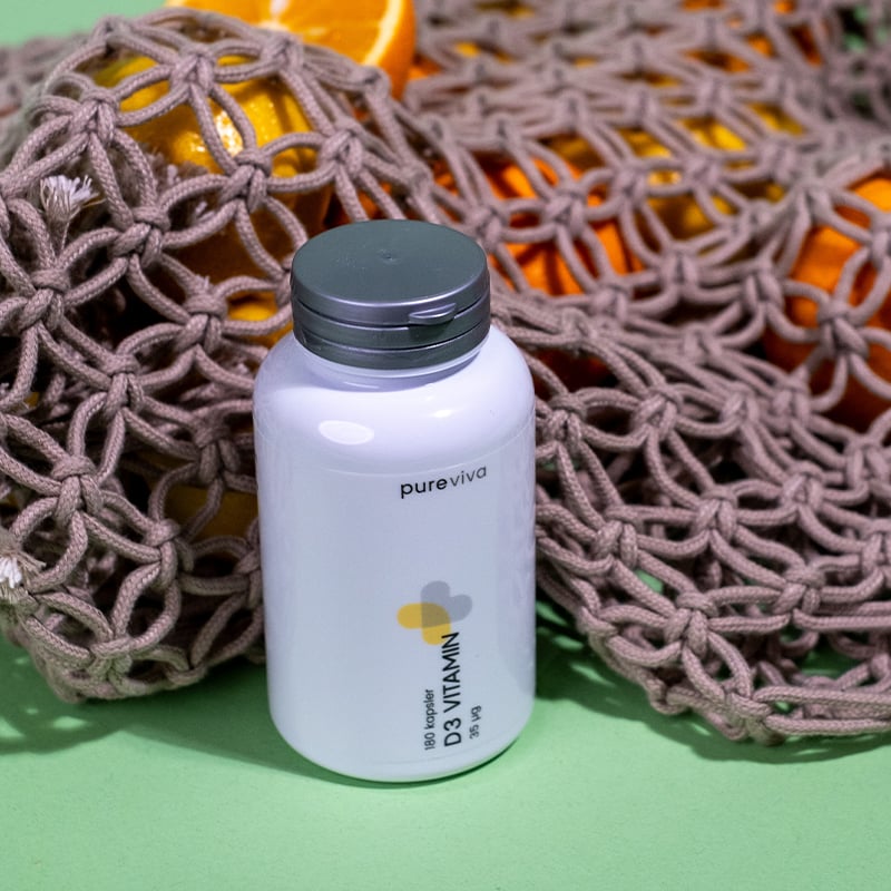 Pureviva D3 Vitamin (180 kaps)