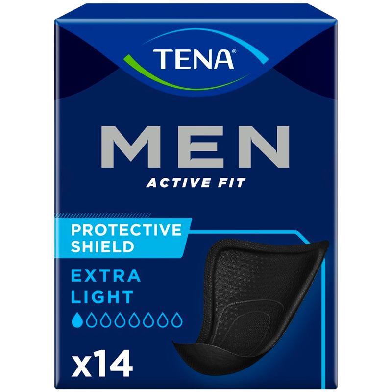 Tena Men Active Fit Protective Shield Extra Light (14 stk)