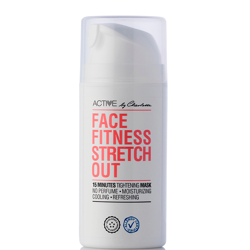 Active By Charlotte Face Fitness Stretch Out 15 min Face Mask (100 ml)