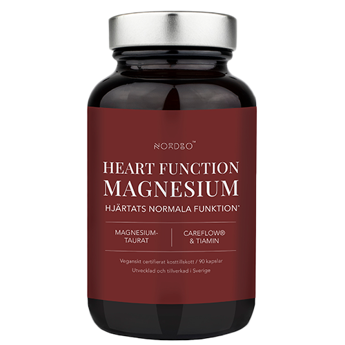 Nordbo Vegan Heart Function Magnesium (90 kaps)