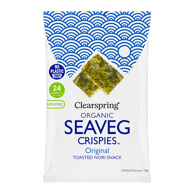 Seaveg Crispies Original (Tang chips) 4g - øko