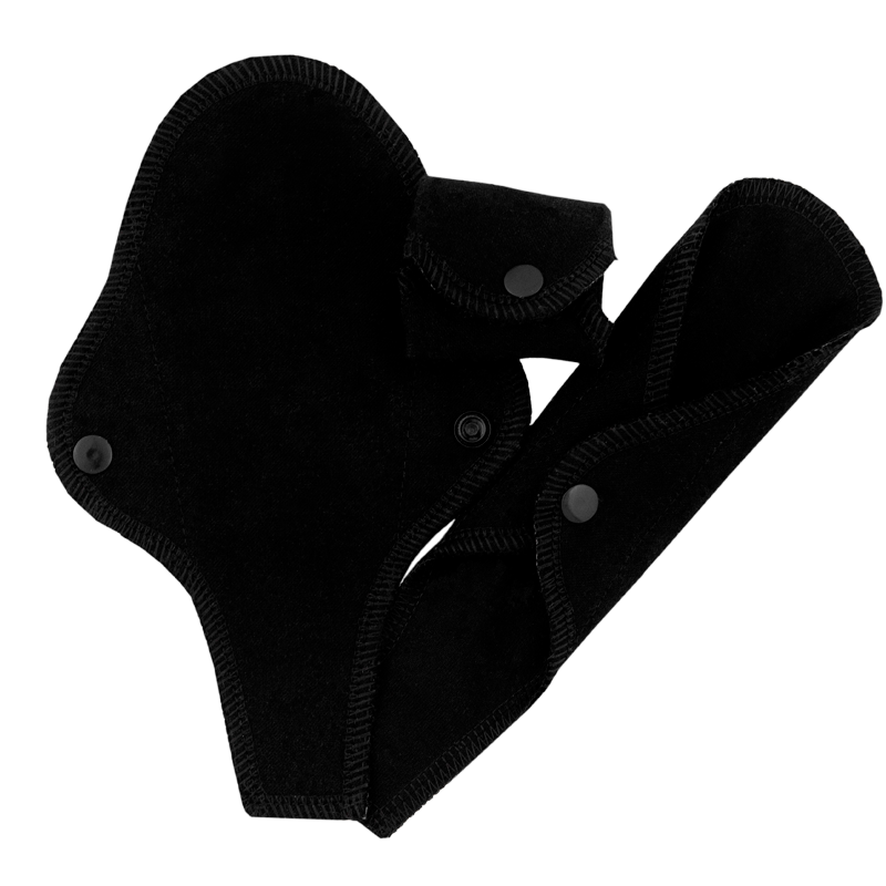 ImseVimse Panty Liners Classic - Thong, Black (3 pak)