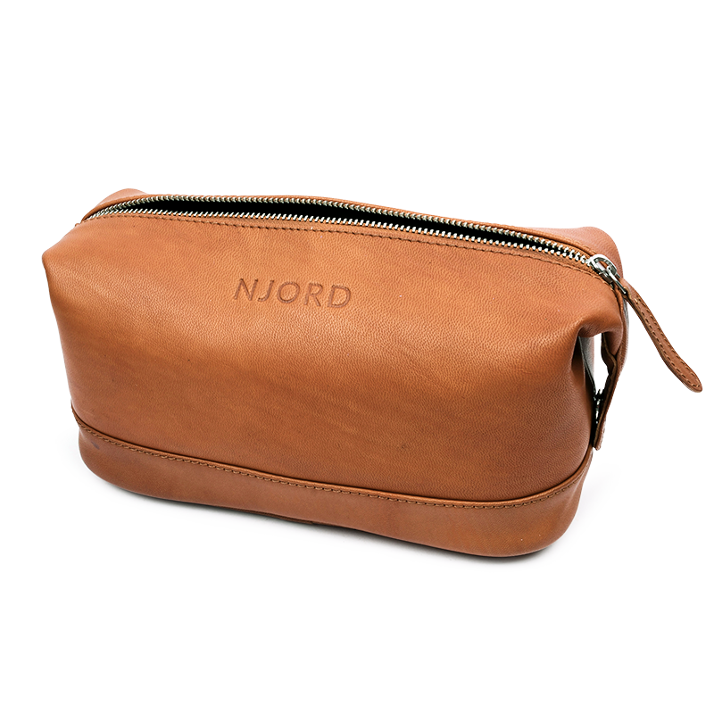 Njord Toilet Bag Gedeskind Cognac