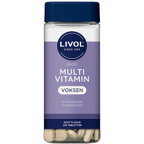 Livol Basis Multi Vitamin Voksen (230 tabl)