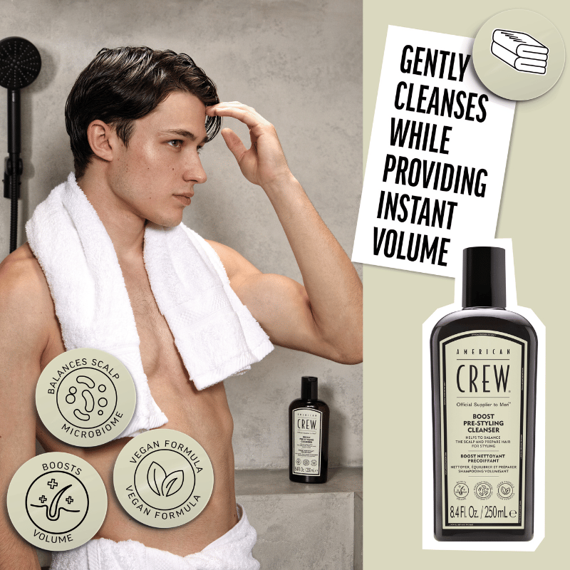 American Crew Boost Cleanser (250 ml)
