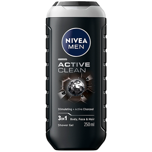 Nivea For Men Active Clean Shower Gel (250 ml)