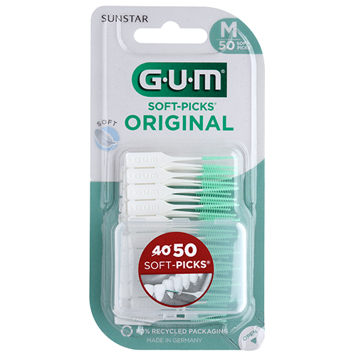 GUM Soft-Picks Medium (50 stk)