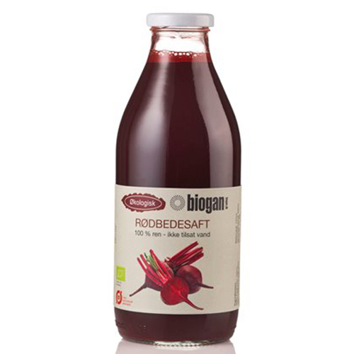 Biogan Rødbedesaft Ø (750 ml)