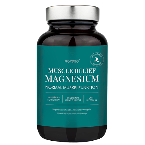 Nordbo Muscle Relief Magnesium (90 kaps)