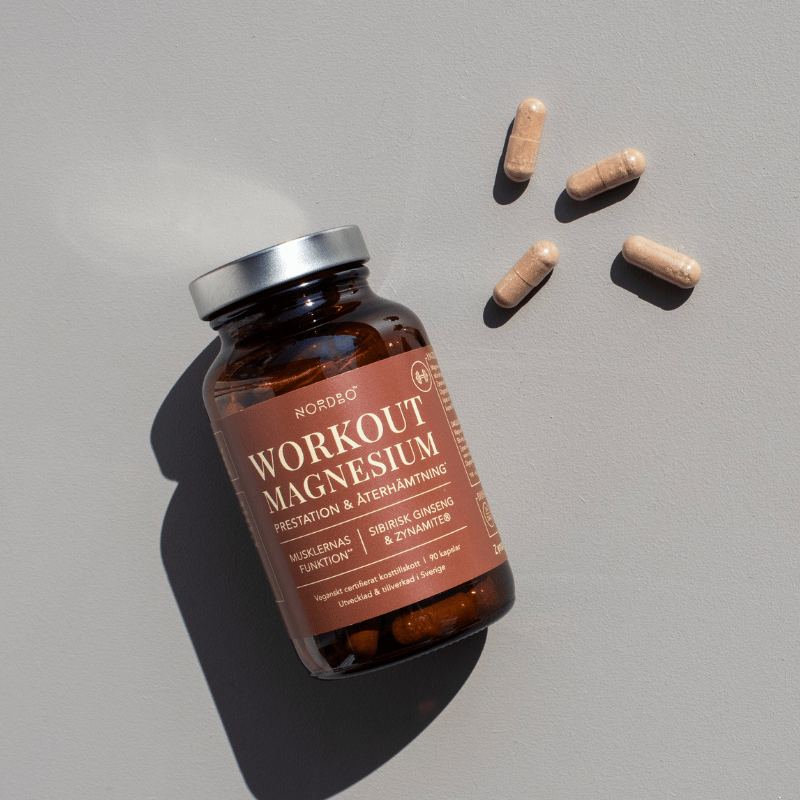 Nordbo WorkOut Magnesium (90 kaps)
