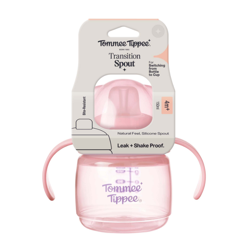 Tommee Tippee Drikkekop M. Tud 4 Mdr.+ Lyserød (150 ml)