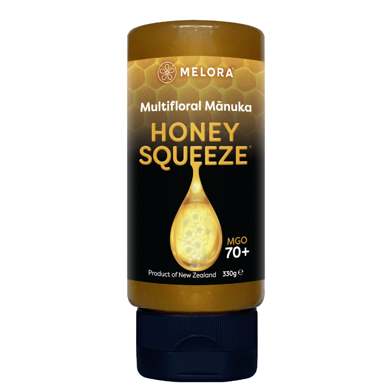 Melora Multifloral Manuka Honey 70+ MGO Squeeze (330 g)