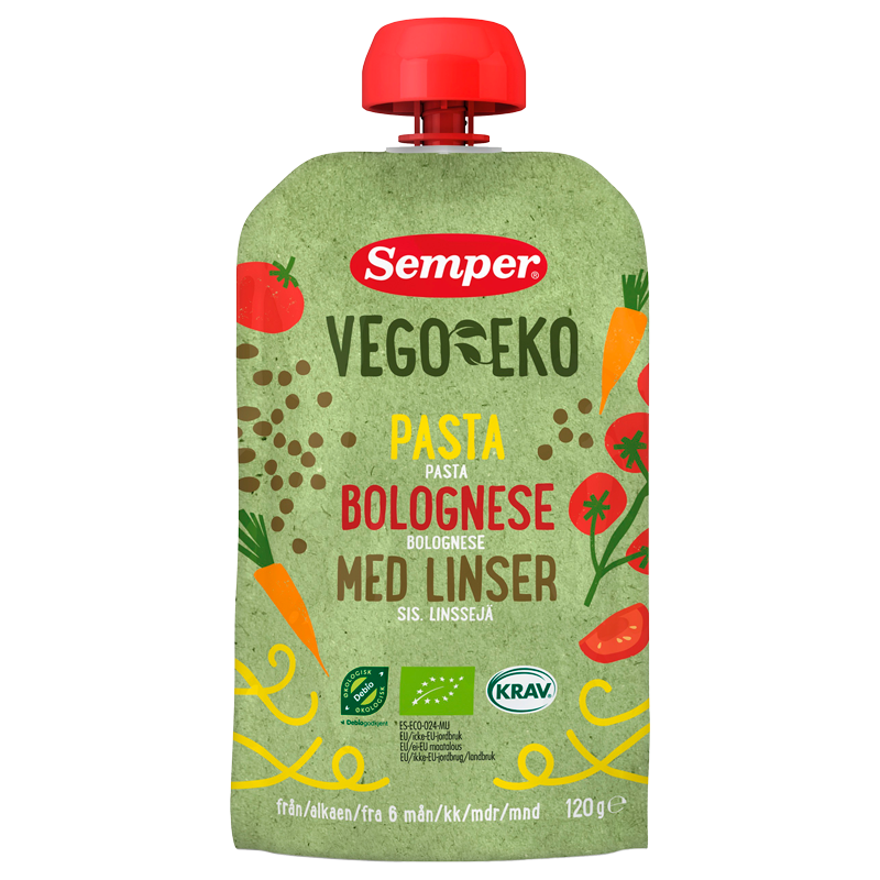 Semper Vego Eko Pasta Bolognese M. Linser (120 g)