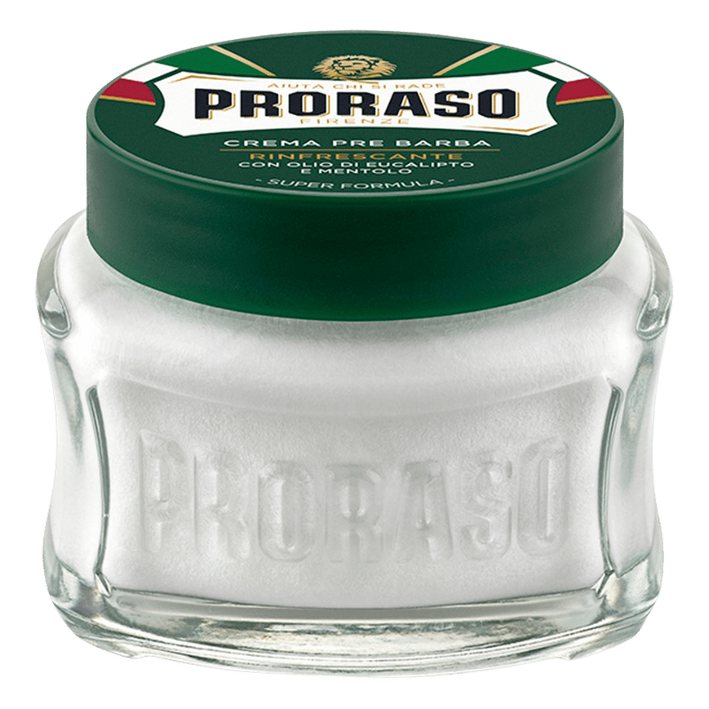 Proraso Pre-Shave Cream - Eucalyptus Oil & Menthol (100 ml)