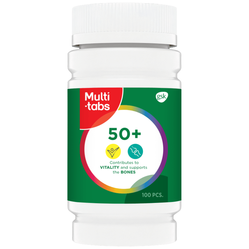 Multitabs 50+ Tabletter (100 stk)