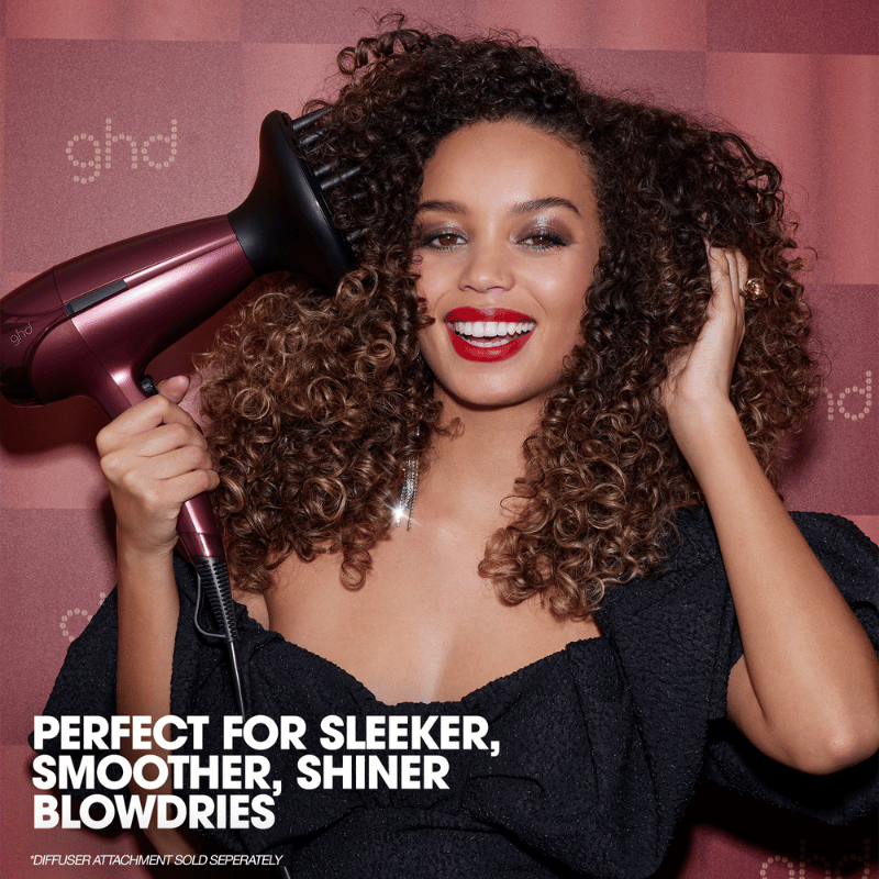 GHD Helios Limited Edition Gift Set Hair Dryer Cherry Chic (1 sæt)