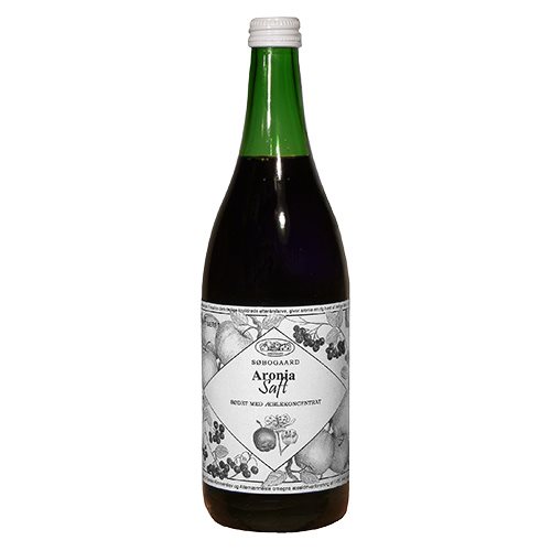 Søbogaard Aroniasaft m. æble sød Ø (730 ml)