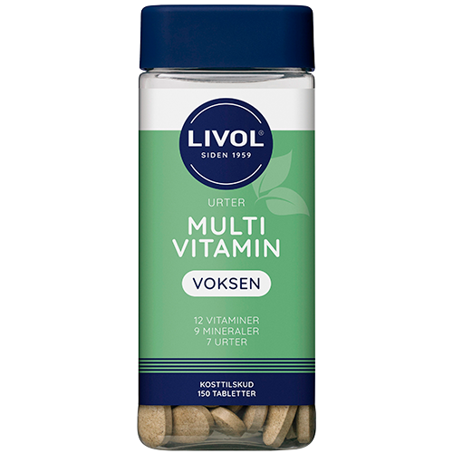 Livol Multivitamin M. Urter (150 tabl)