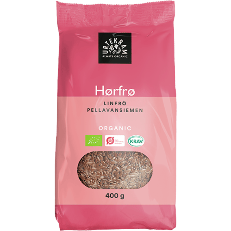 Urtekram Hørfrø Brune Ø (400 gr)