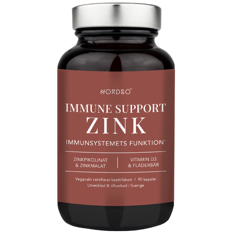 Nordbo Immune Support Zink (90 kaps)