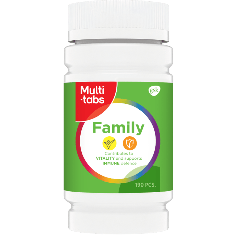 Multitabs Family Tabletter (190 stk)