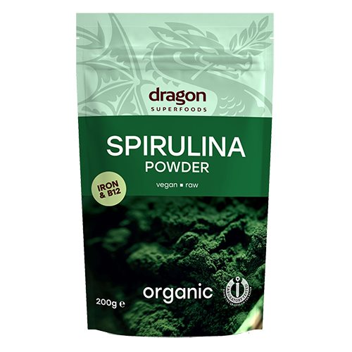 Spirulina pulver Ø - Dragon Foods (200g)