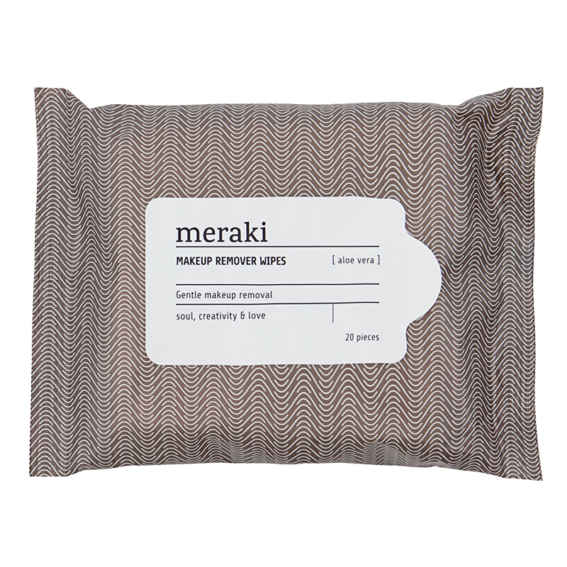 Meraki Makeup Removing Wipes Aloe Vera 20 stk.