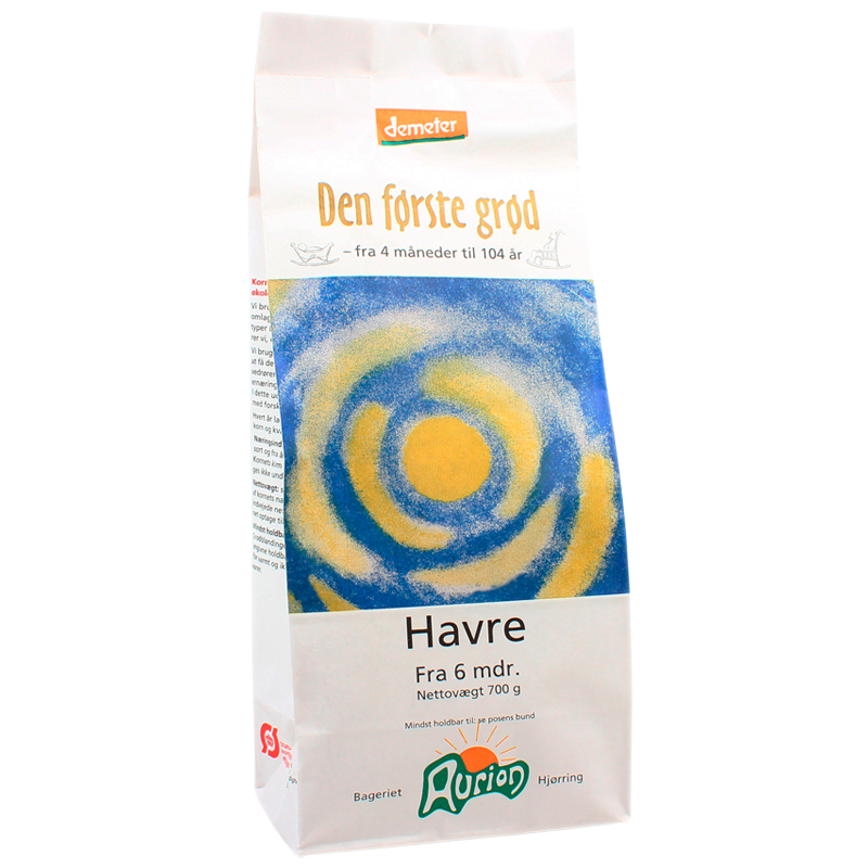 Aurion Den Første Grød - Havre Glutenfri Ø (700 g)