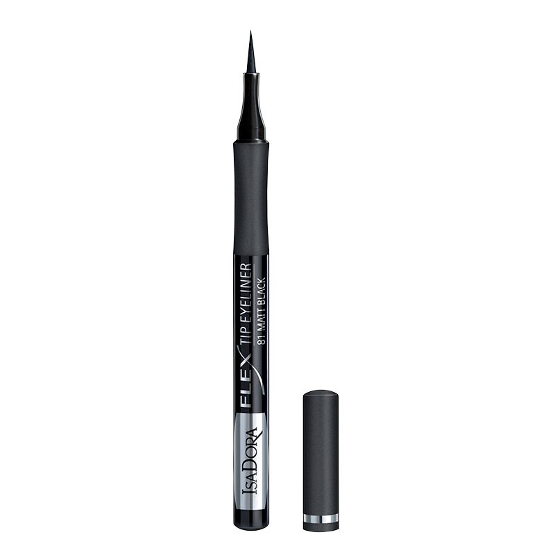 IsaDora Flex Tip Eyeliner 81 Matt Black (1.2 ml)
