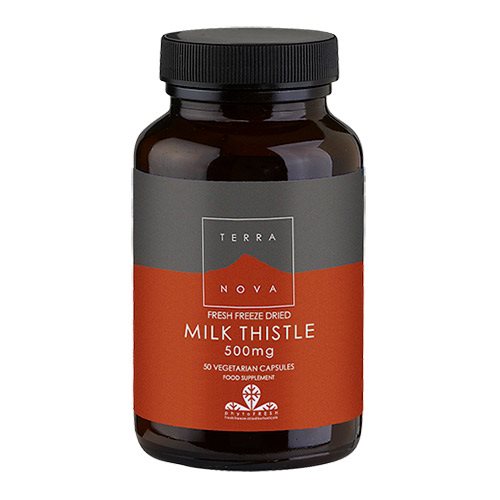 Terranova Milk Thistle marietidsel 500 mg (50 kaps)