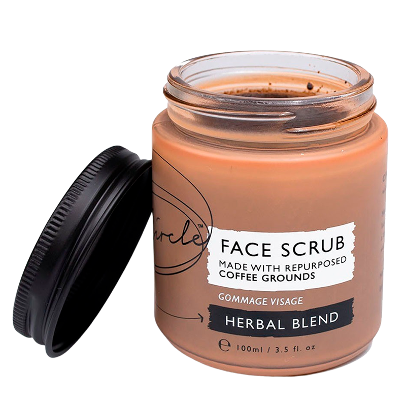UpCircle Coffee Face Scrub Floral 100 ml.
