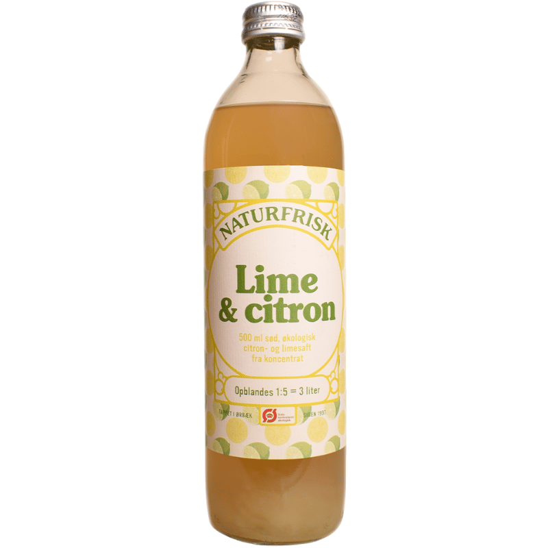 Naturfrisk Lime & Citronsaft Ø (500 ml)