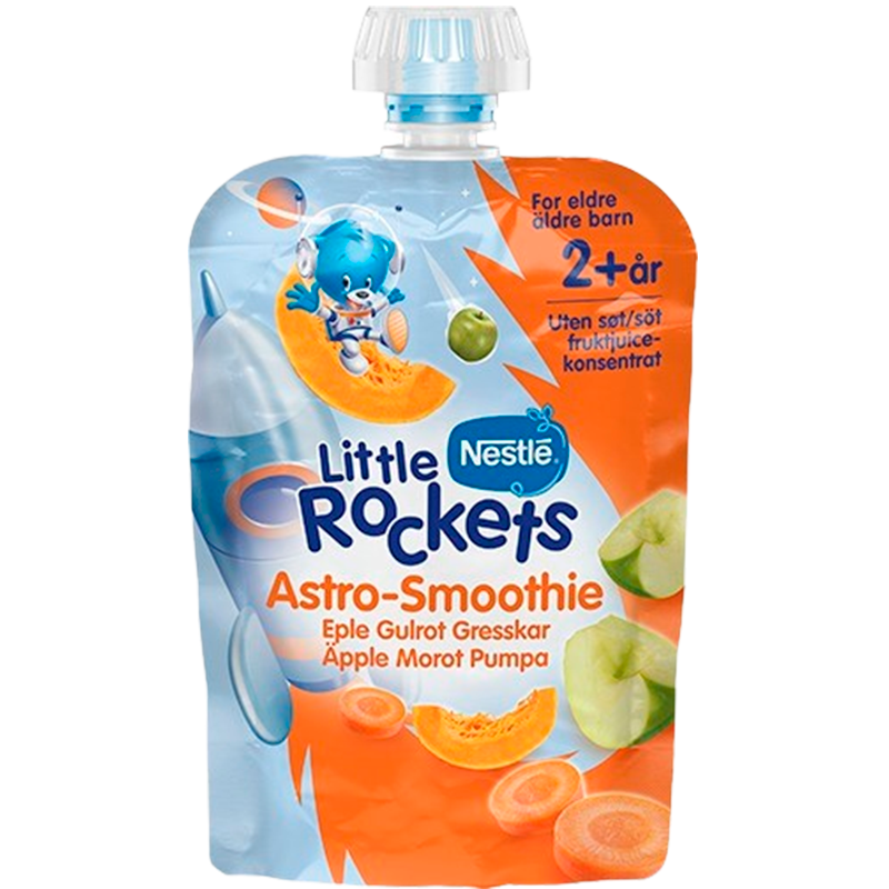 Nestle Astro Smoothie Æble/Gulerod/Græskar (150 g)