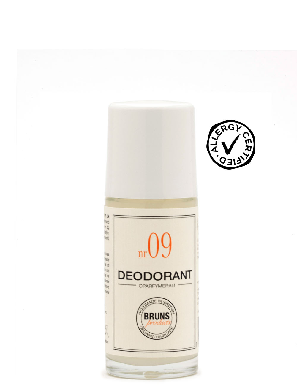 Bruns Nr. 09 Deodorant Uparfumeret 60 ml.