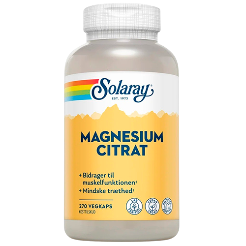 Solaray Magnesium Citrat (270 kaps)