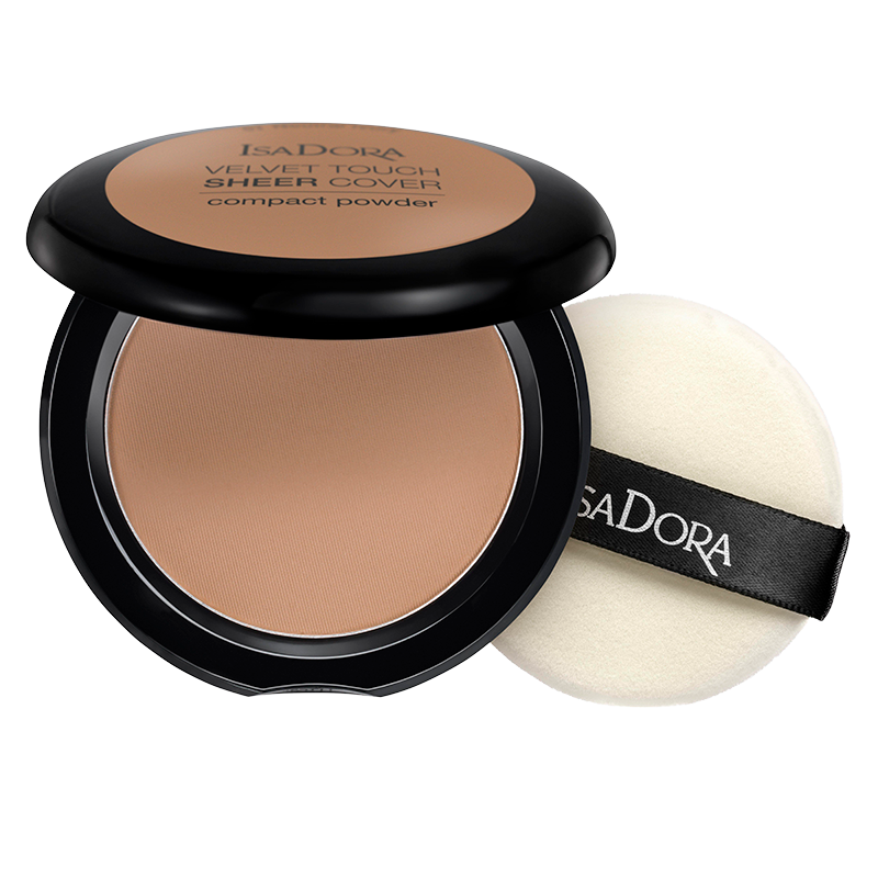 IsaDora Velvet Touch Sheer Cover Compact Powder 48 Neutral Almond (10 g)