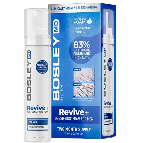 Bosley Revive+ Densifying Foam for Men (60 g)