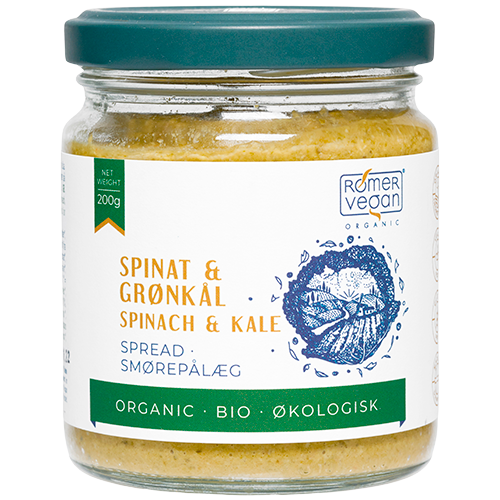 Rømer Smørepålæg Grønkål & Spinat Spread Ø (200 g)