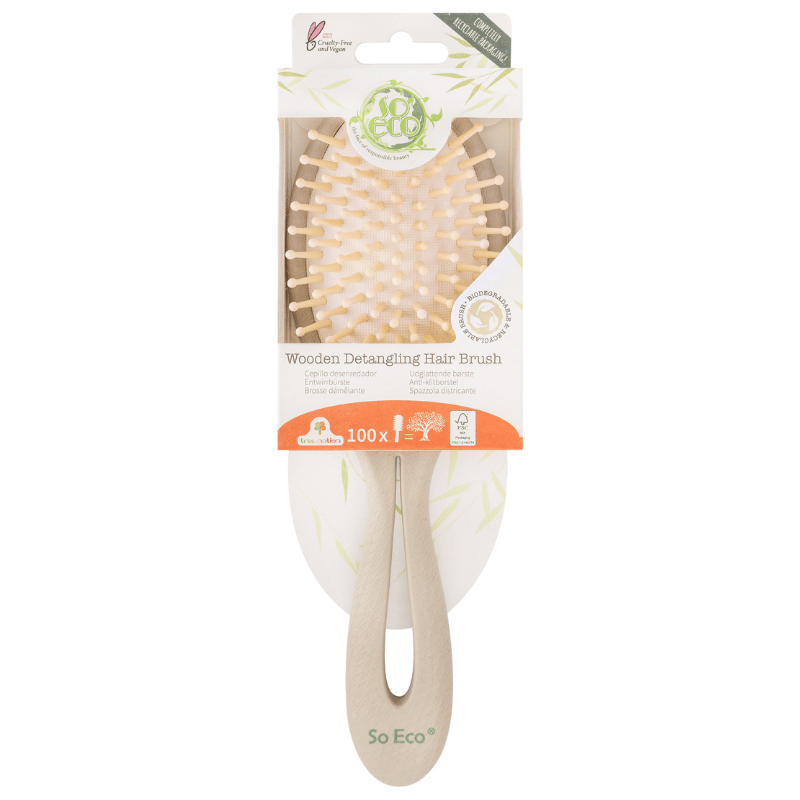 So Eco So Eco Biodegradable Gentle Detangling Brush (1 stk)