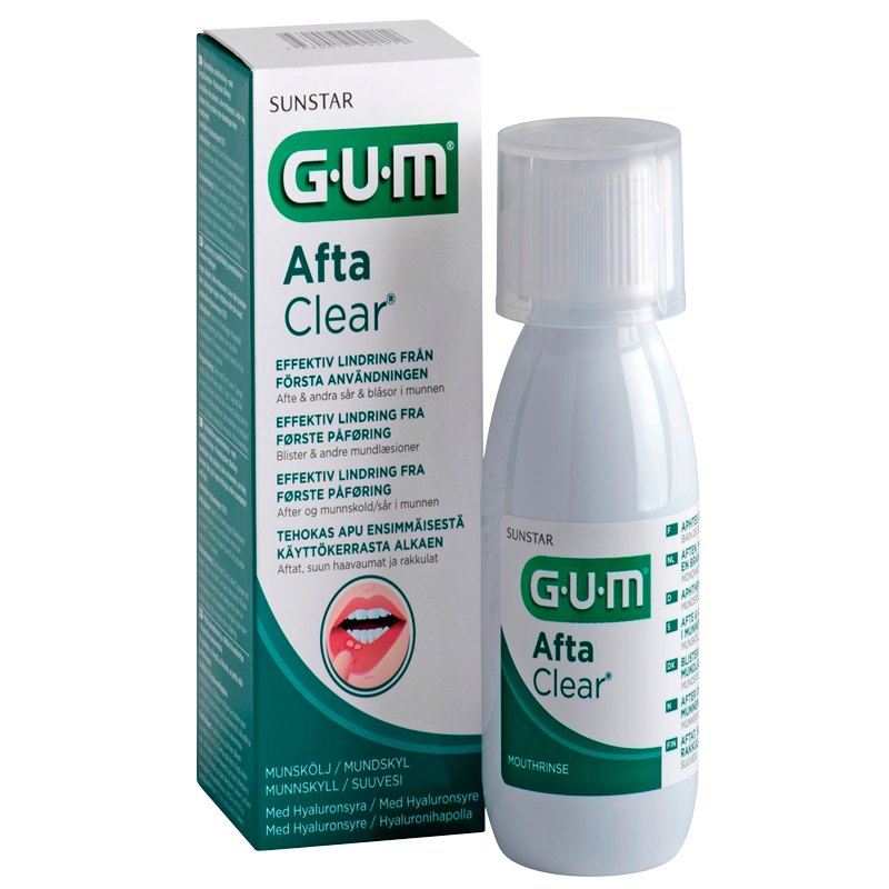 GUM AftaClear Mundskyl (120 ml)