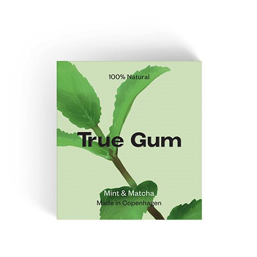Tyggegummi Mint & Matcha True Gym