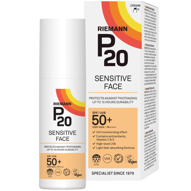 P20 Riemann Solcreme Sensitive Face SPF 50+ C (50 g)