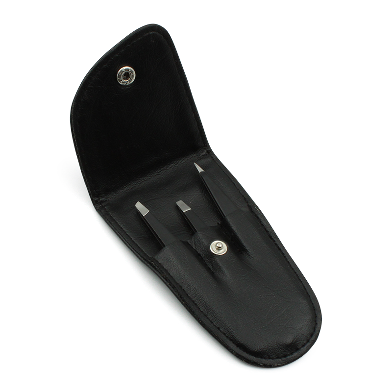 MÆND Eyebrow Tweezer Set Black (1 sæt)