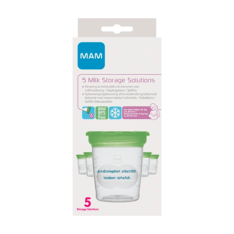 MAM Milk Storage Solution (5 stk)