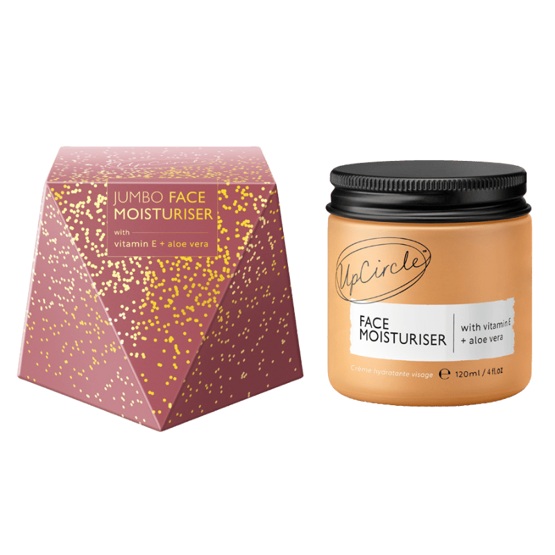 UpCircle Jumbo Face Moisturiser with Vitamin E + Aloe Vera (120 ml)