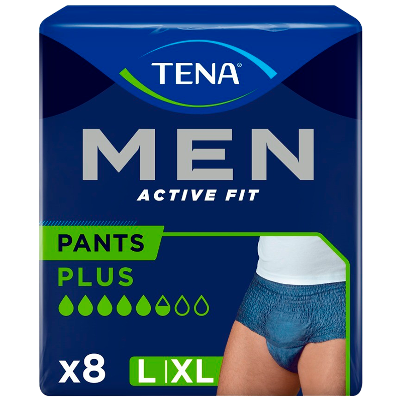 Tena Men Active Fit Navy L/XL Pants (8 stk)
