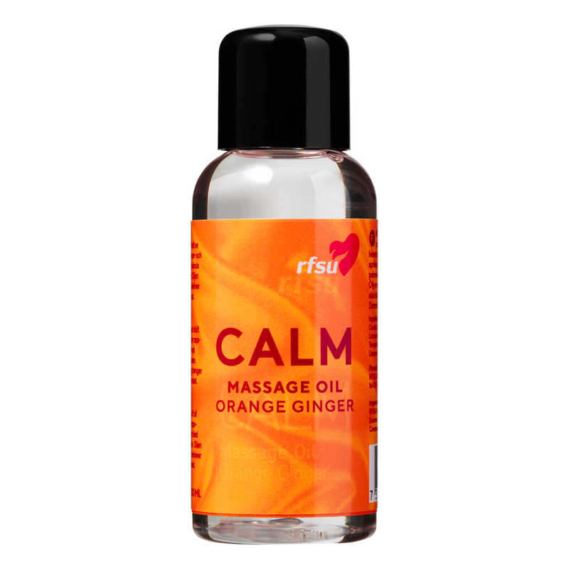 RFSU Calm Massage Oil Orange Ginger 100 ml.