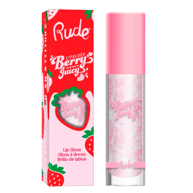 RUDE Cosmetics Berry Juicy Lip Gloss Crystalize (1 stk)