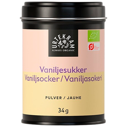 Urtekram Vaniljesukker 34 g.