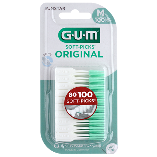 GUM Soft-Picks Medium (100 stk)